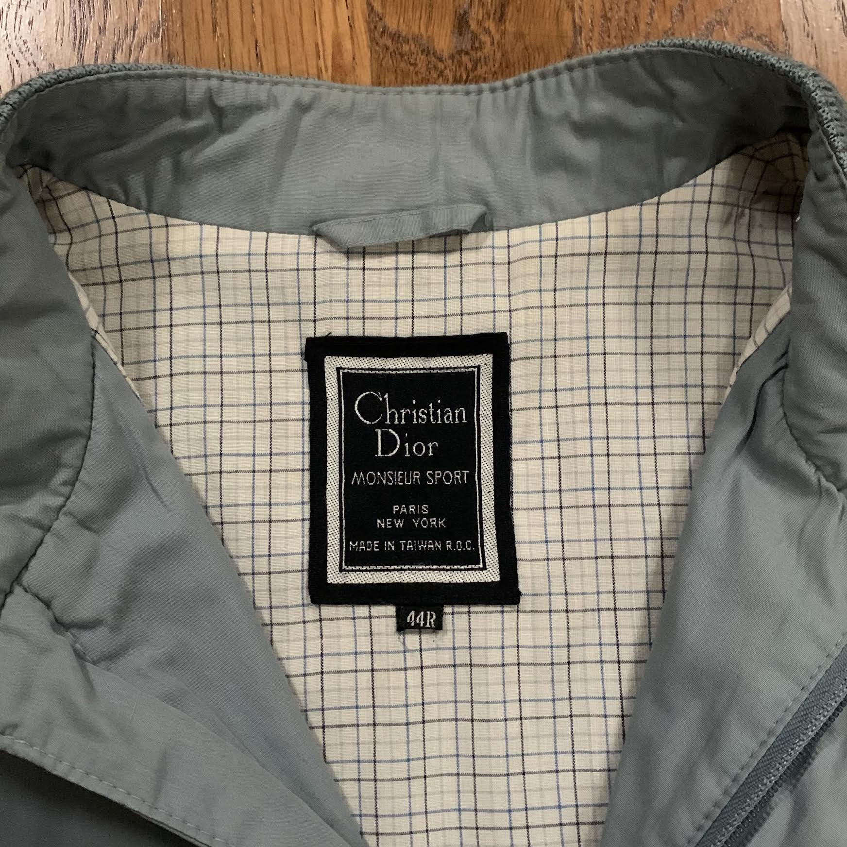 Vintage Christian Dior Grey Jacket (Size 44R) — RootsBK